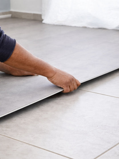 Suelo Vinílico Terrazo - SPC click 122x18.2x0.5cm